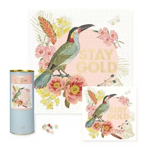 Designworks Ink Toucan‎ Collage Jigsaw Puzzle - Picture 1 of 14